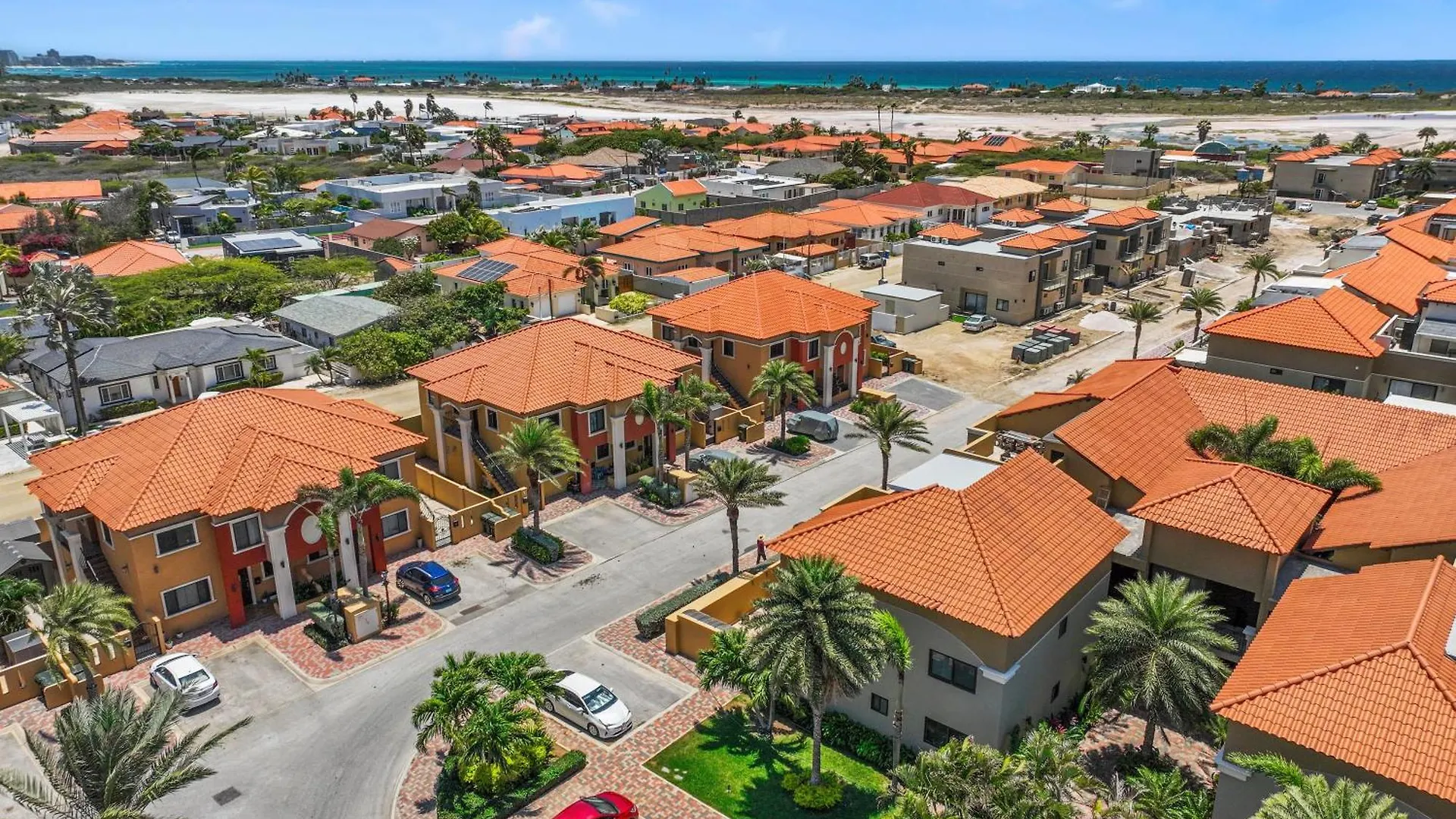 Apartment New 1 Min To Beach, Resort Style Amenities, Bbq Palm Beach Aruba